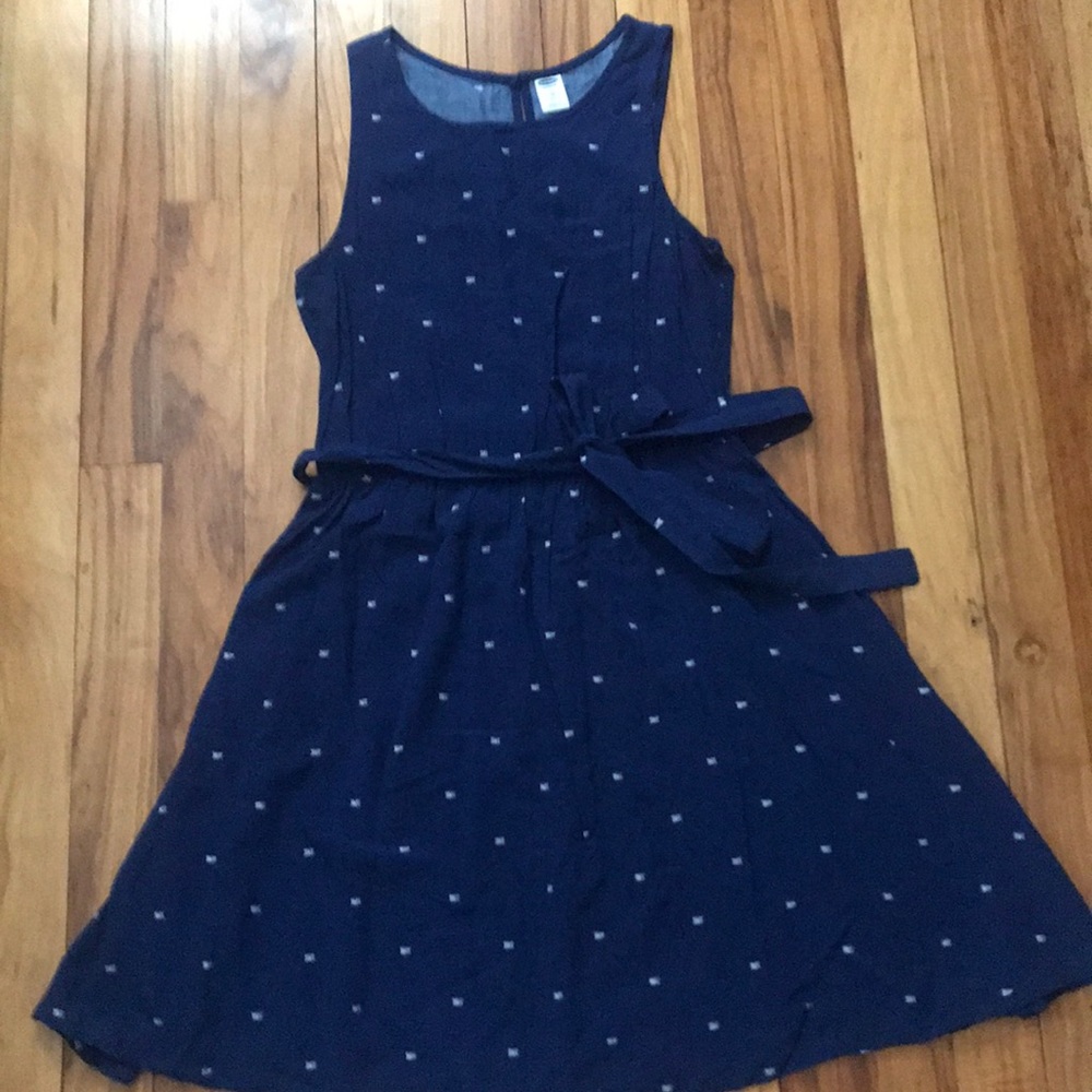 Old Navy XSP navy blue dress